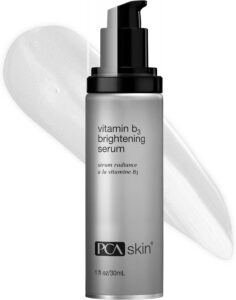 PCA SKIN Vitamin B3 Brightening Serum, Anti Aging Serum for Dark Spots and Skin Discoloration, Made with Hydrating Niacinamide and Antioxidants, Helps Minimize Redness and Uneven Skin Tones, 1.0 Pump
