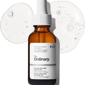 The Ordinary Ascorbyl Glucoside Solution 12%, Vitamin C Serum for Even Skin Tone and Antioxidant Protection, 1 Fl Oz